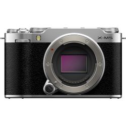 FUJIFILM X-M5 Mirrorless Camera (Silver)