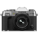 FUJIFILM X-T50 Mirrorless Camera with 15-45mm f/3.5-5.6 Lens (Silver)